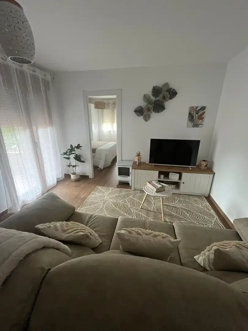 Sala de estar de Piso en venta en Suances con Calefacción, Amueblado y Lavadora