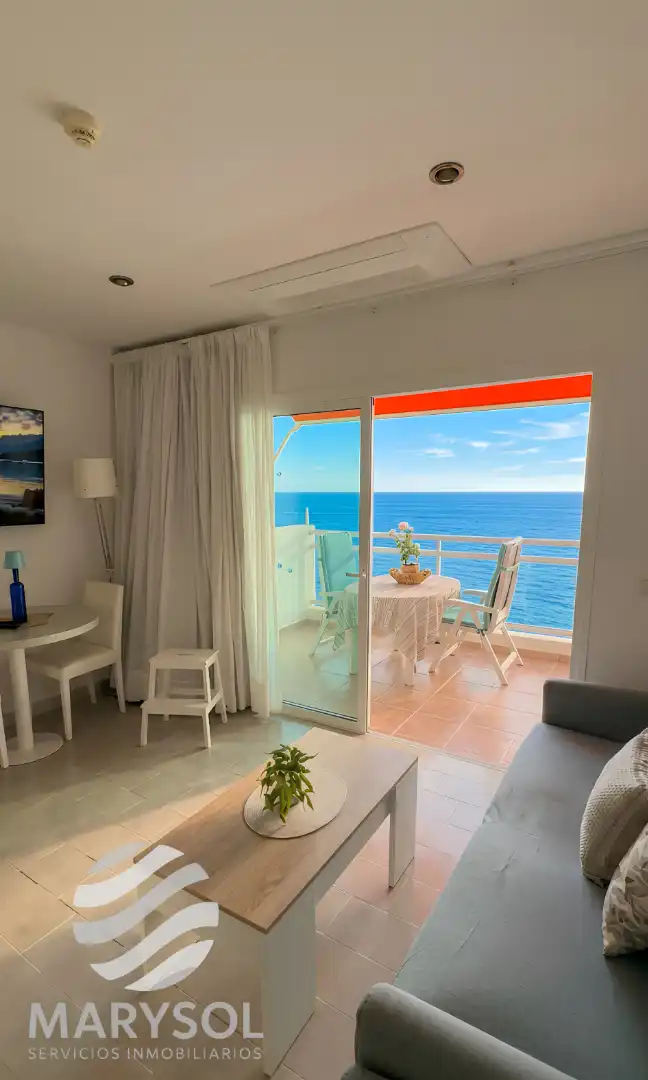Balcony of Apartments for rent in Mogán  with Air Conditioner, Terrace and Furnished