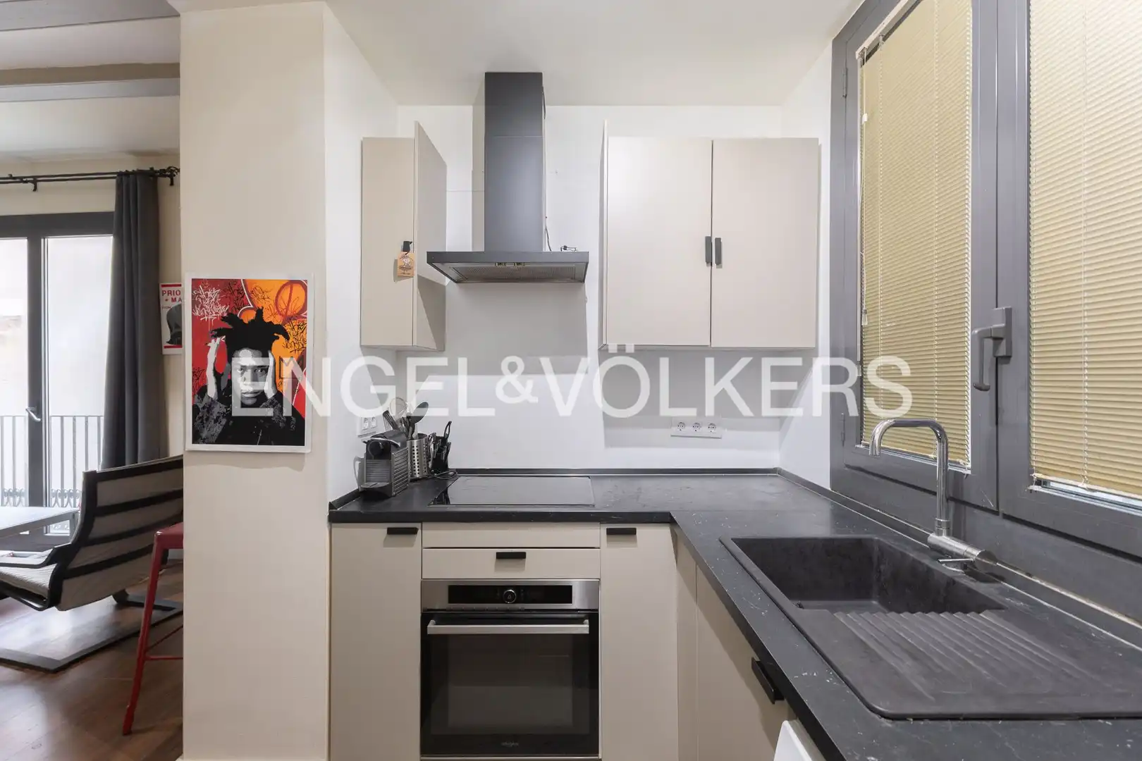 Cocina de Piso en venta en Barcelona con Aire acondicionado, Calefacción y Balcón