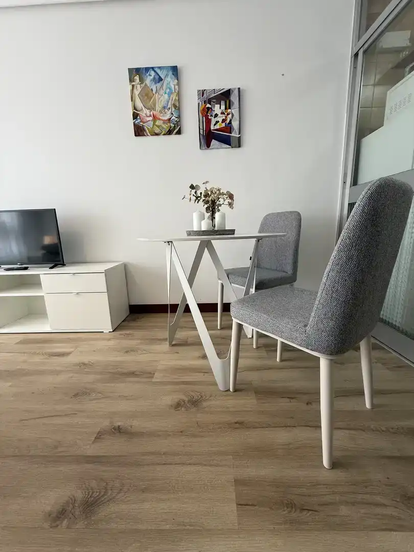 Menjador de Pis de lloguer en Palencia amb Parquet i Moblat