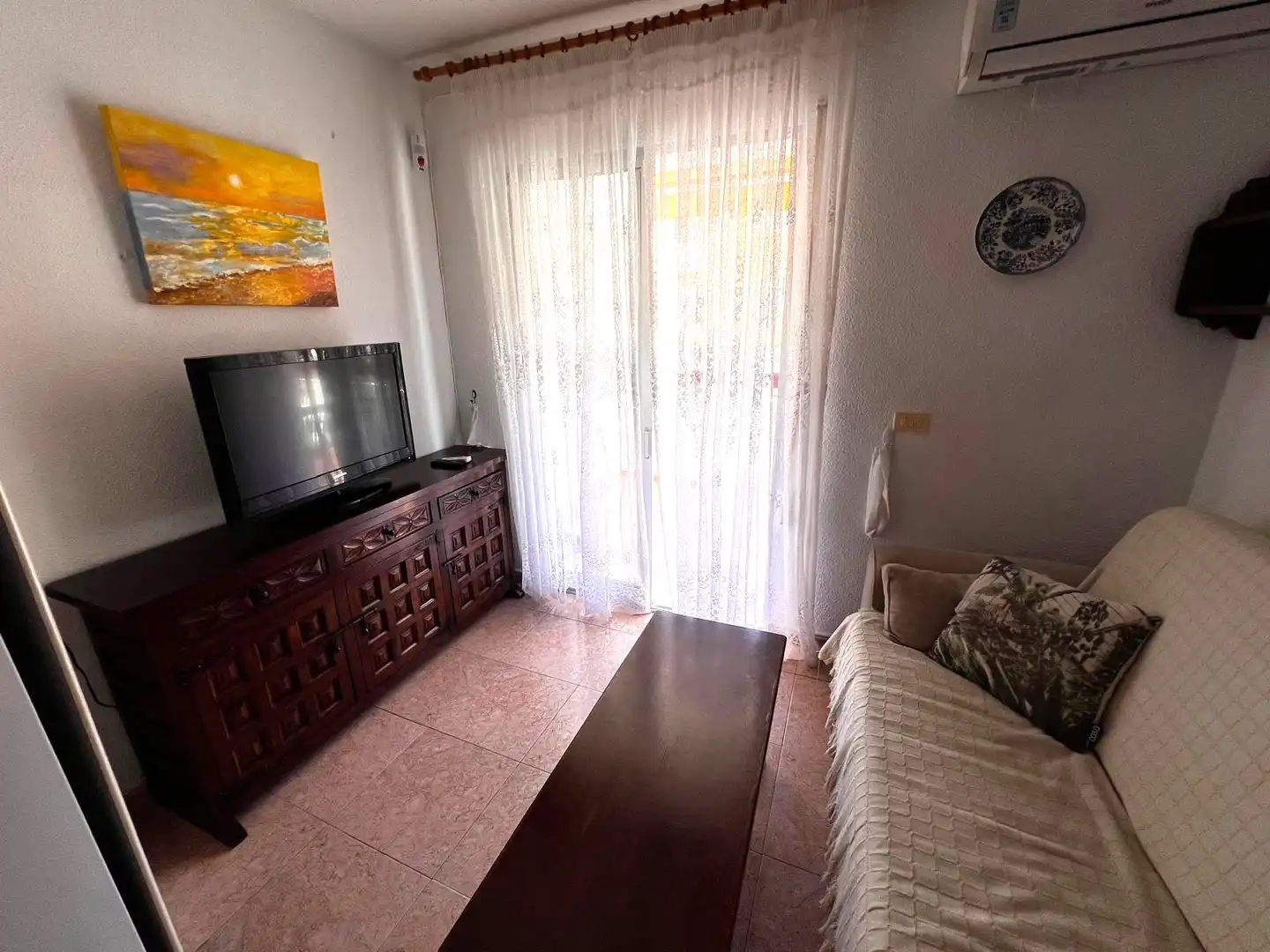 Sala d'estar de Casa adosada de lloguer en Playa Norte  