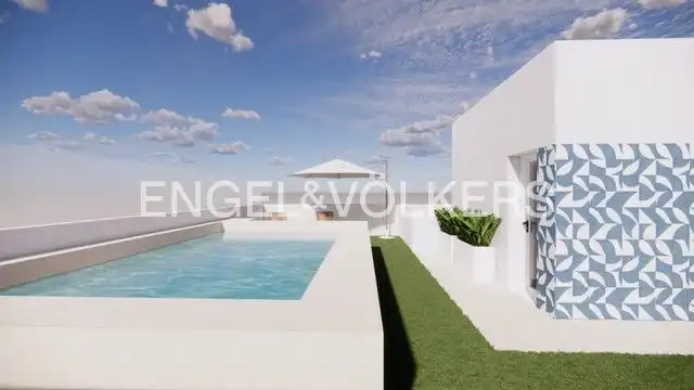 Piscina de Apartamento en venta en Pilar de la Horadada con Aire acondicionado, Calefacción y Terraza