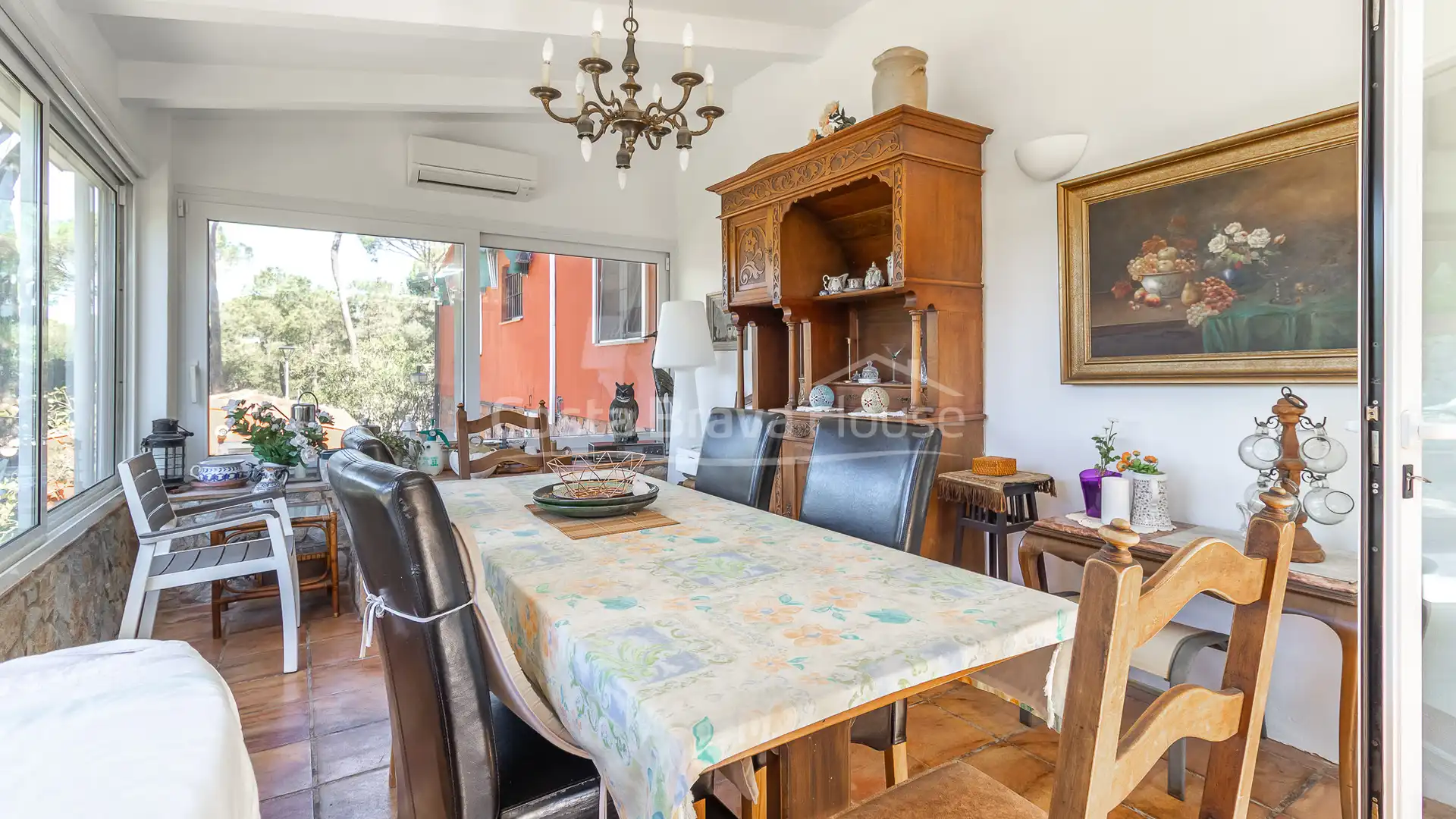 Menjador de Casa o xalet en venda en Palafrugell amb Aire condicionat, Calefacció i Jardí privat