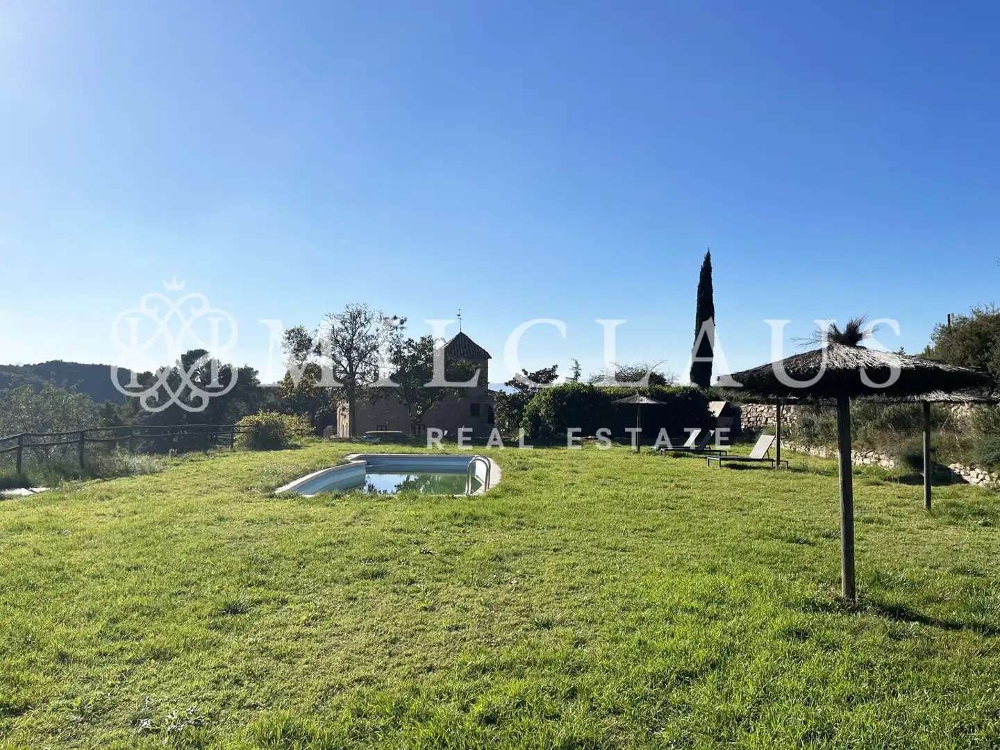 Jardí de Finca rústica en venda en Talamanca amb Aire condicionat, Calefacció i Jardí privat