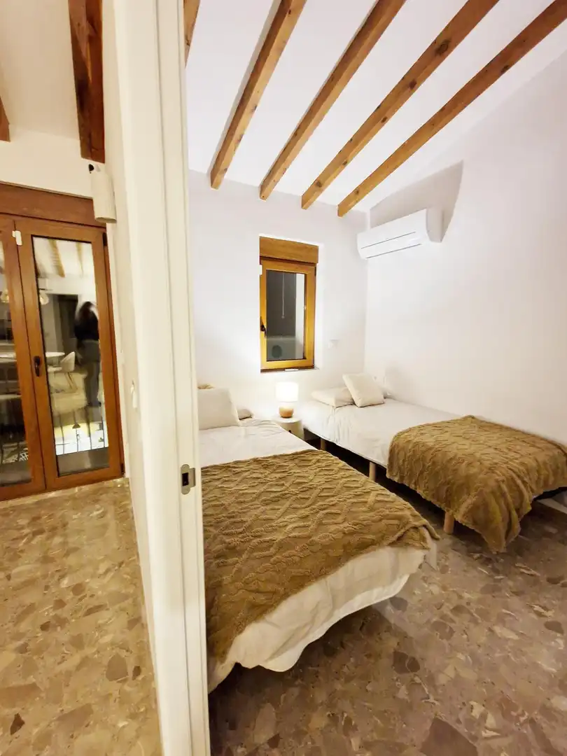 Bedroom of Flat for rent in Dénia  with Air Conditioner, Heating and Terrace