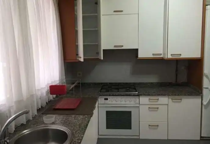 Kitchen of Flat for rent in Santiago de Compostela   with Furnished