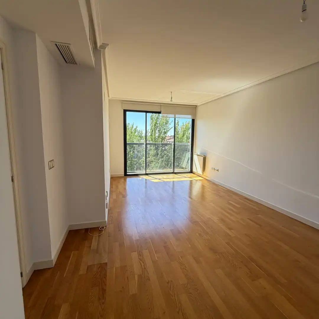 Sala de estar de Piso de alquiler en Madrid con Aire acondicionado, Calefacción y Parquet