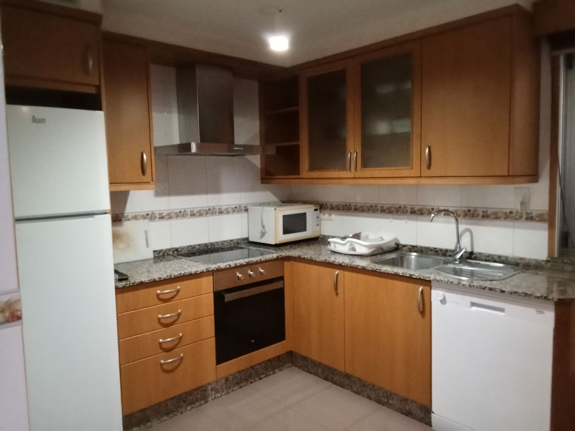 Cocina de Piso de alquiler en Narón con Calefacción, Parquet y Terraza