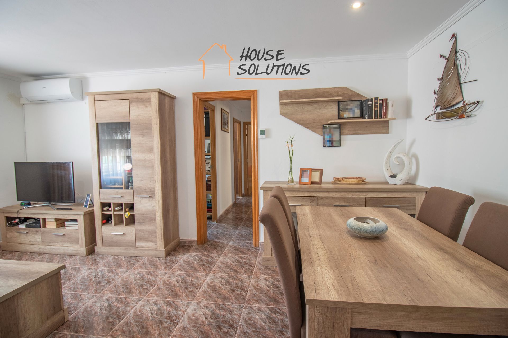 Dining room of Flat for sale in Sabadell  with Air Conditioner, Heating and Furnished