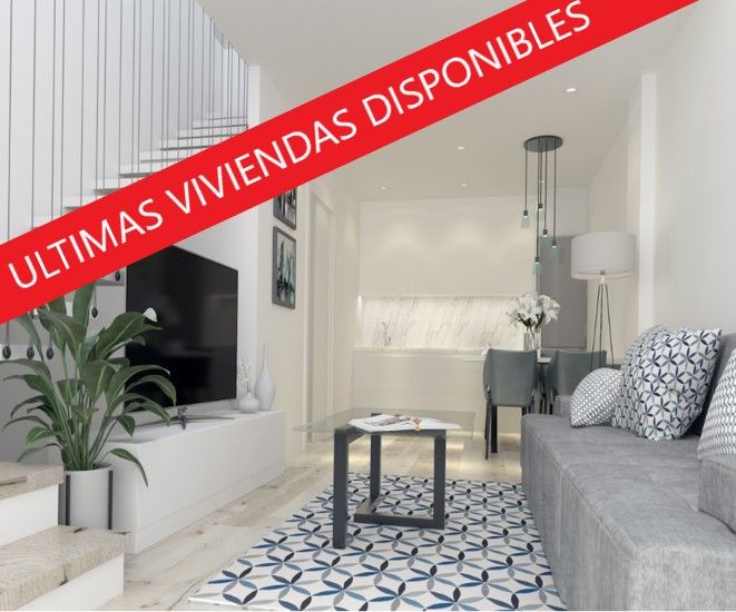 Sala d'estar de Àtic en venda en Rubí amb Aire condicionat, Calefacció i Parquet