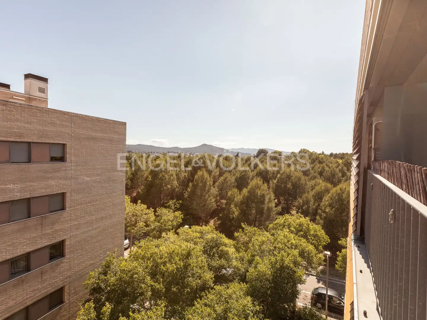 Vista exterior de Piso de alquiler en Sant Cugat del Vallès con Calefacción, Jardín privado y Trastero
