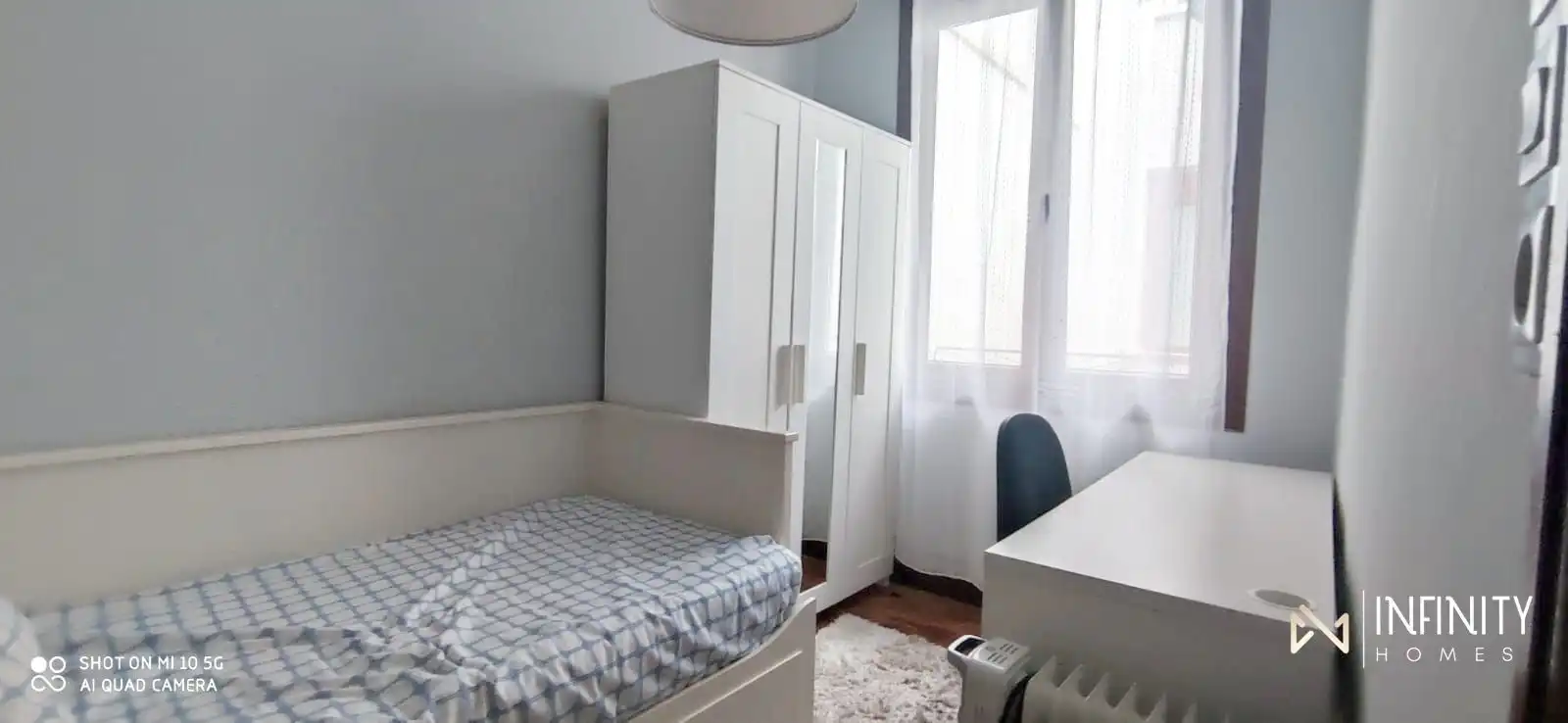 Bedroom of Flat for rent in Bilbao 