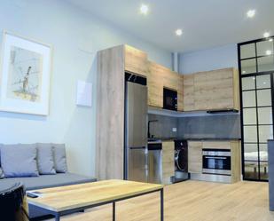 Kitchen of Apartment to share in  Madrid Capital  with Air Conditioner and Terrace