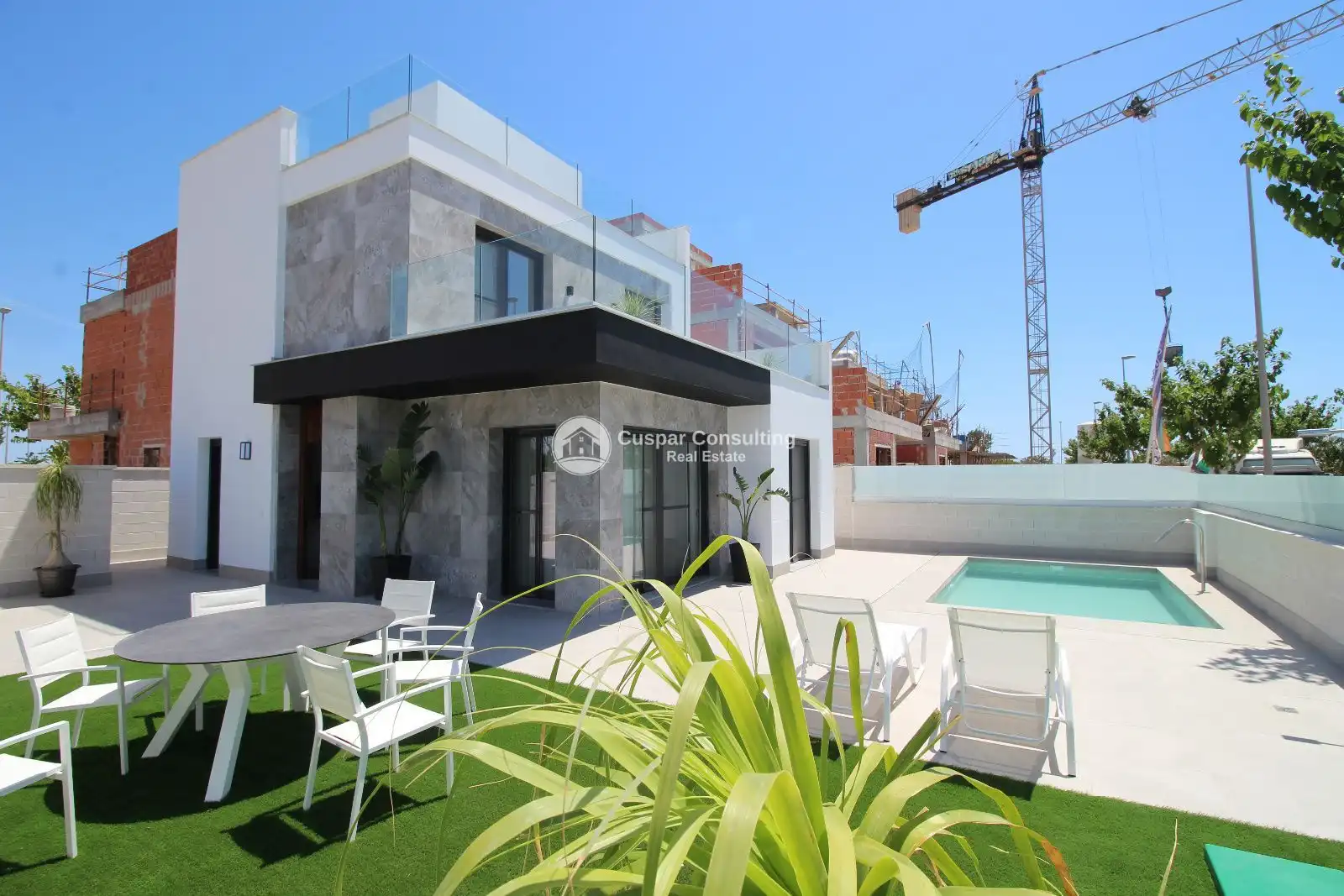 Jardí de Casa o xalet en venda en Pilar de la Horadada amb Aire condicionat, Calefacció i Jardí privat