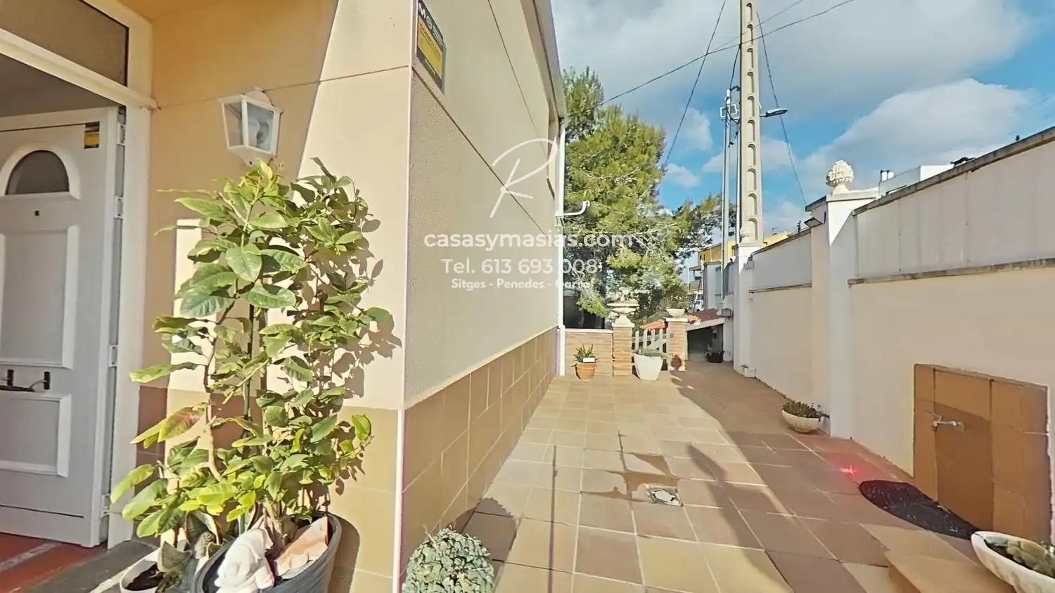 Vista exterior de Casa o chalet en venta en Olivella con Aire acondicionado, Calefacción y Jardín privado