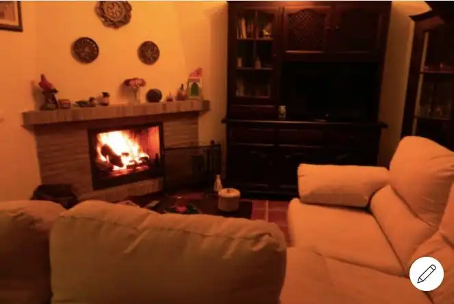Sala de estar de Casa o chalet en venta en Grazalema con Amueblado y Balcón