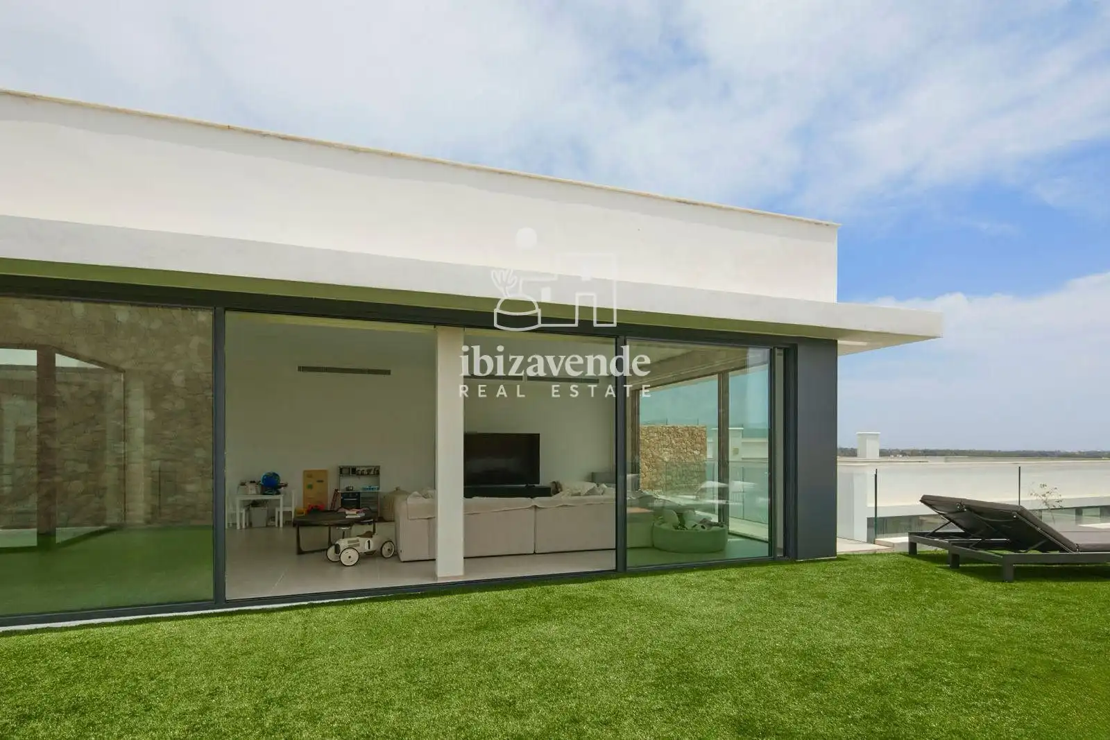 Jardín de Casa o chalet de alquiler en Santa Eulària des Riu con Aire acondicionado, Calefacción y Jardín privado
