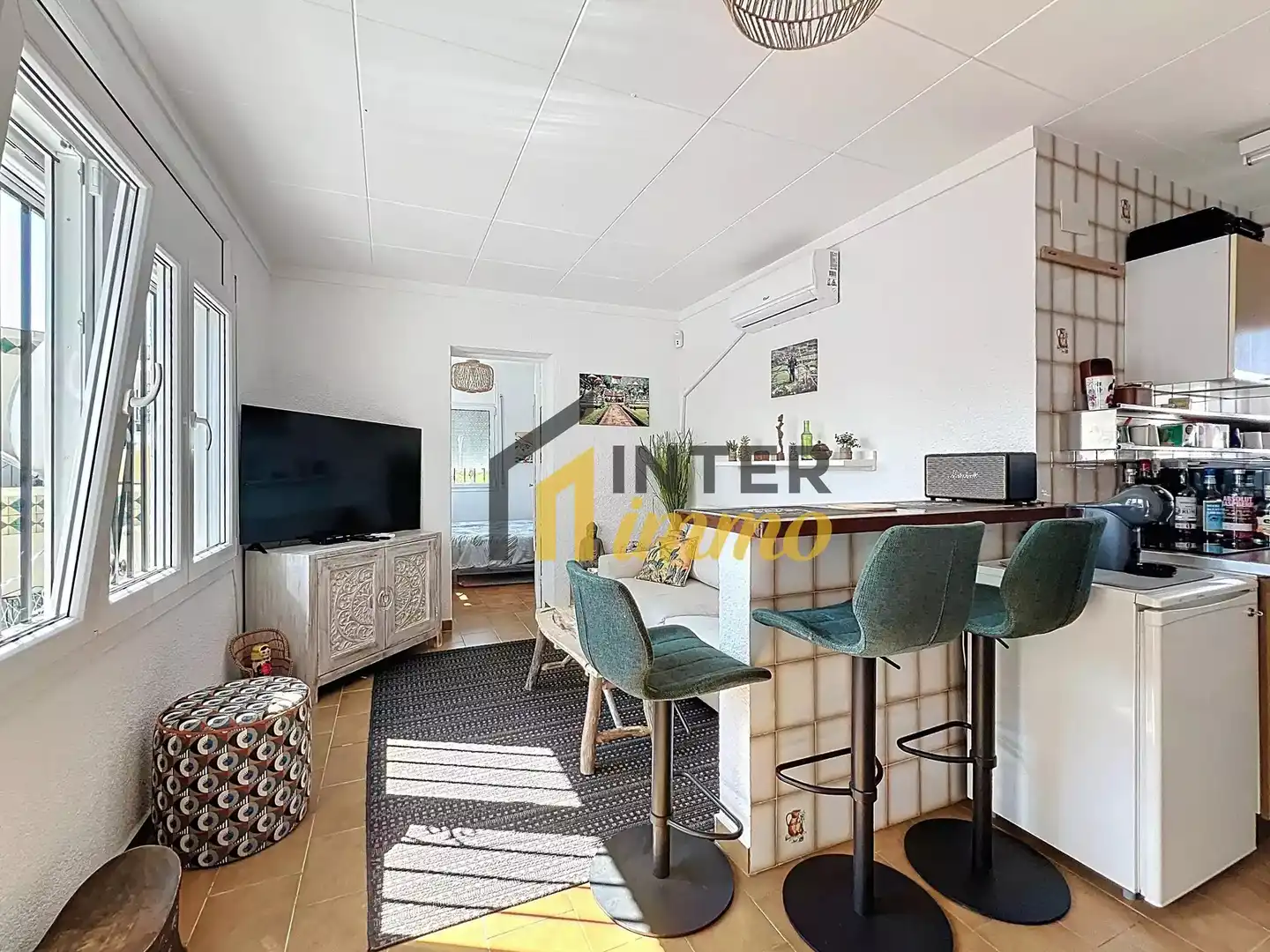 Sala de estar de Casa o chalet en venta en Empuriabrava con Aire acondicionado