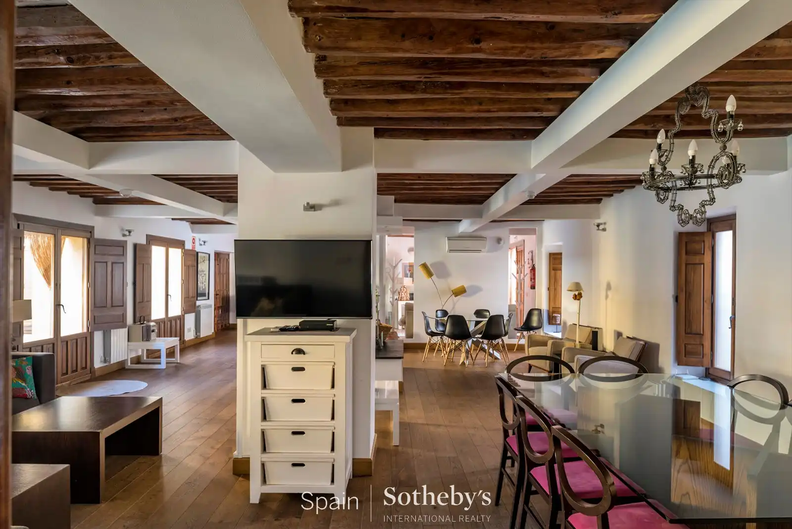 Comedor de Casa o chalet en venta en Las Herencias con Aire acondicionado, Calefacción y Jardín privado