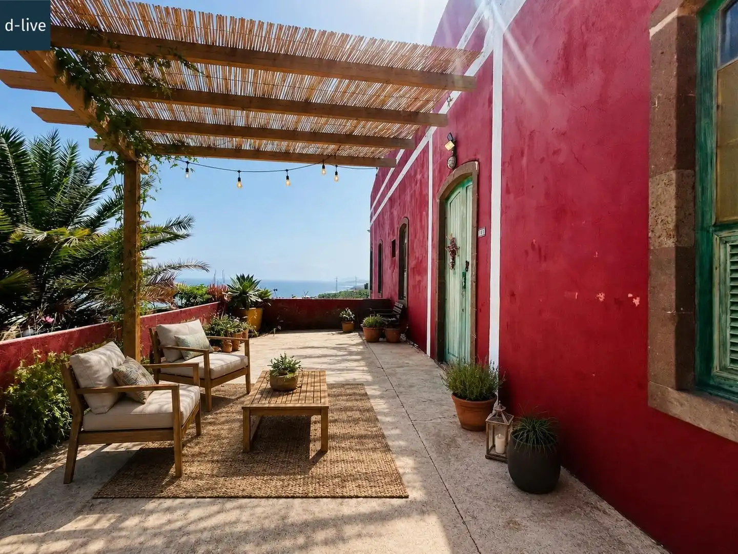 Terraza de Finca rústica en venta en Santa María de Guía de Gran Canaria con Jardín privado, Terraza y Trastero