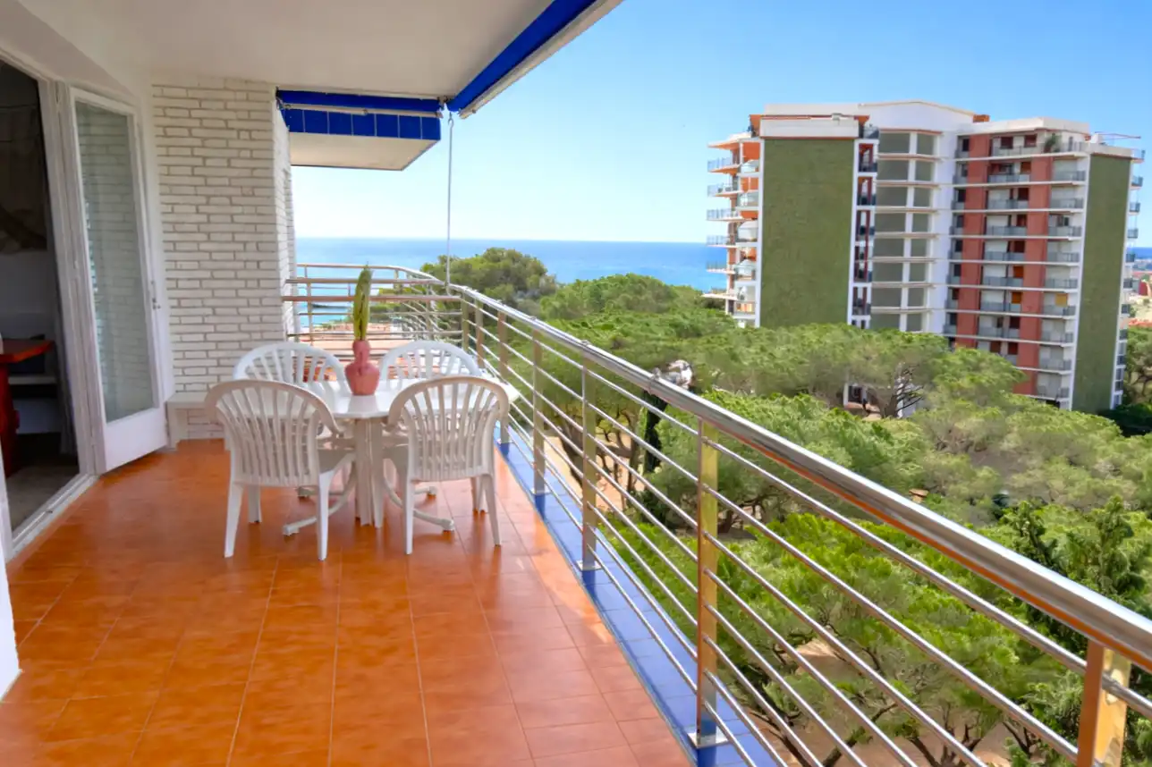 Terrasse von Wohnung zum Verkauf in Castell d'Aro, Platja d'Aro i s'Agaró mit Möbliert