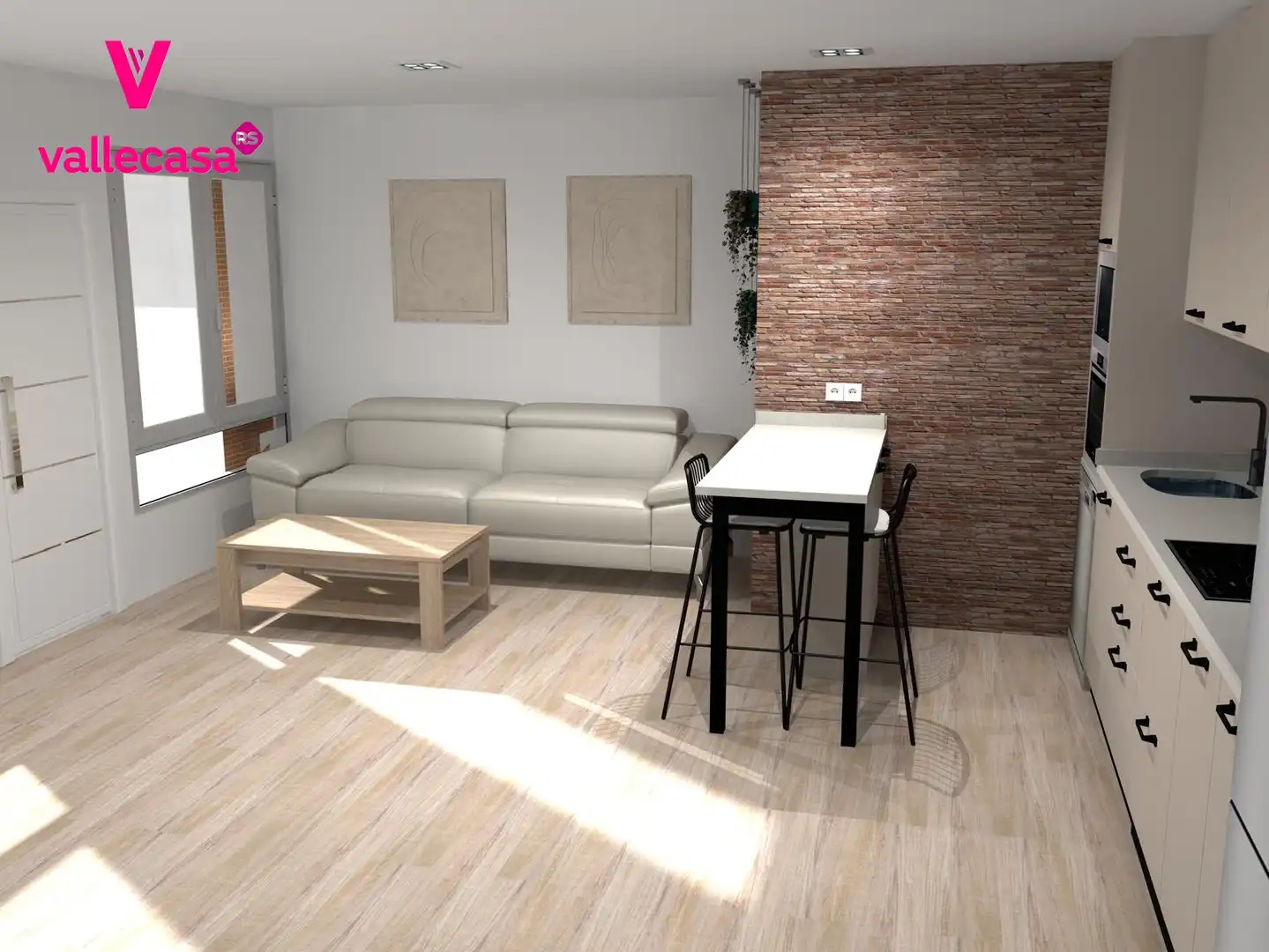 Wohnzimmer von Wohnungen zum Verkauf in Madrid mit Klimaanlage und Möbliert