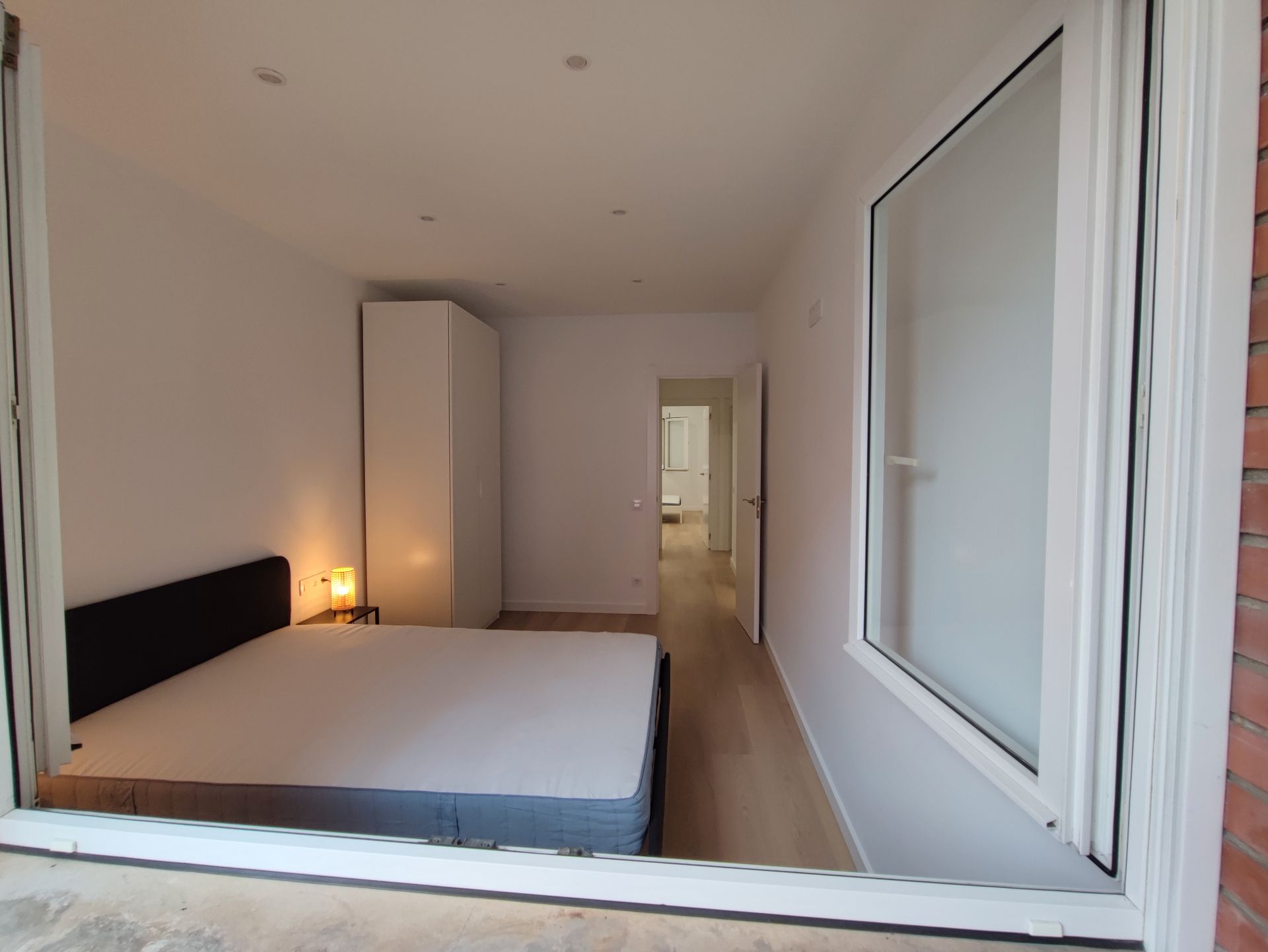 Bedroom of Flat for rent in  Barcelona Capital  with Air Conditioner, Terrace and Furnished