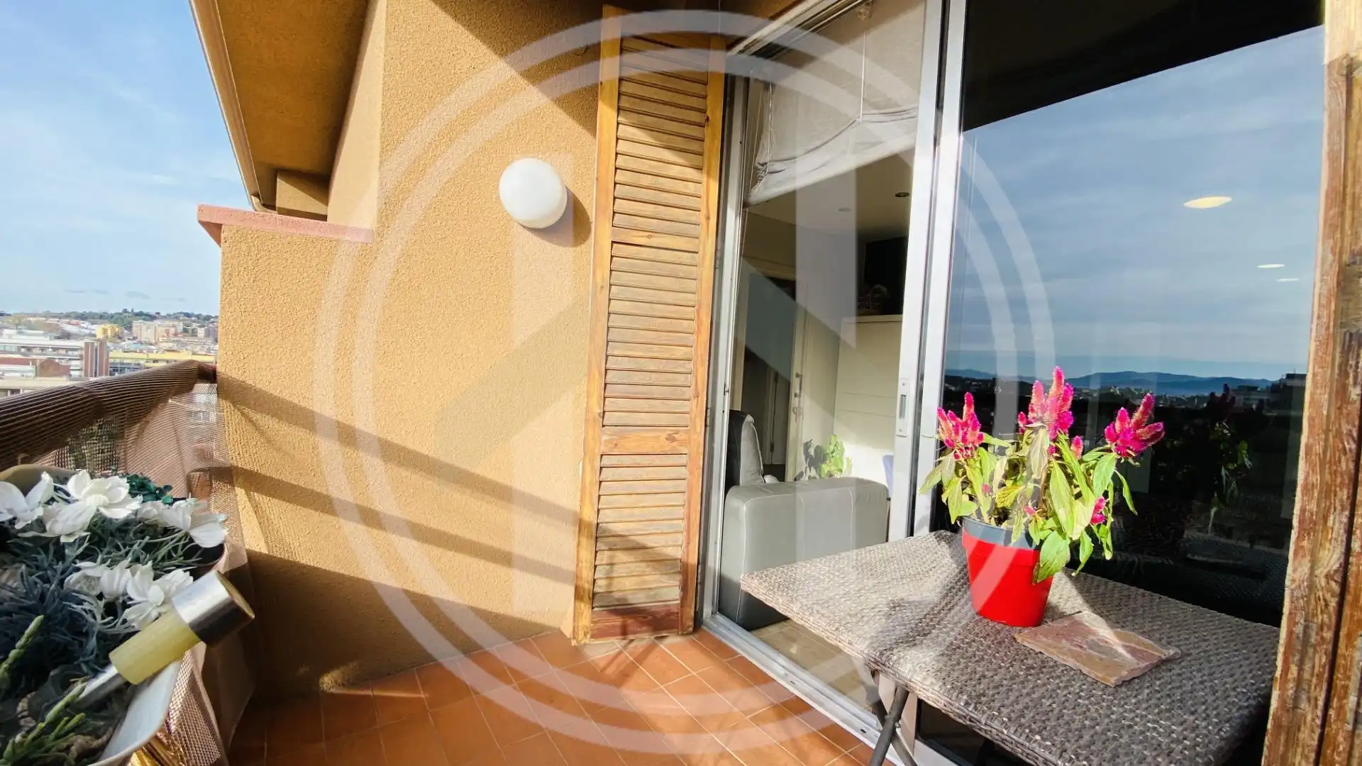 Balcony of Flat for sale in Granollers  with Heating, Parquet flooring and Balcony
