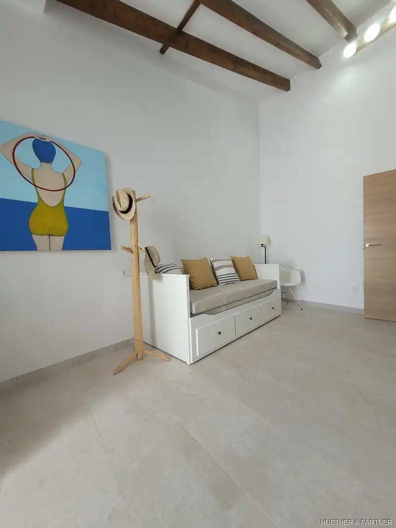 Sala de estar de Casa o chalet en venta en Campos con Aire acondicionado, Terraza y Amueblado