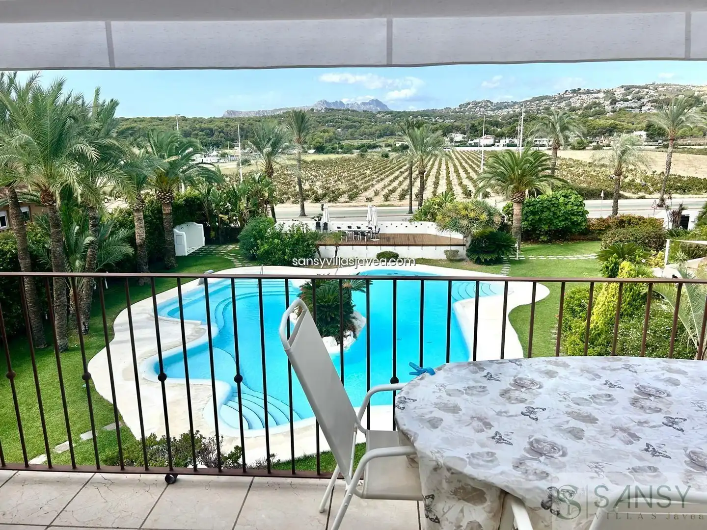 Jardín de Ático en venta en Moraira con Aire acondicionado y Trastero