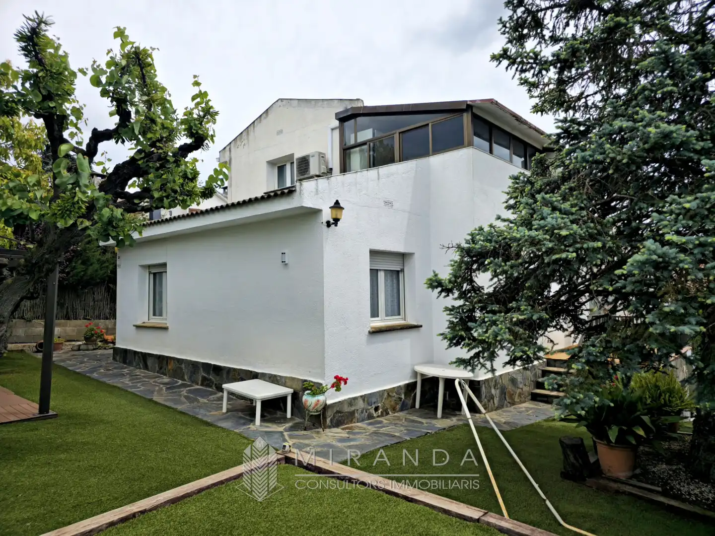 Jardín de Casa o chalet en venta en L'Ametlla del Vallès con Aire acondicionado, Calefacción y Jardín privado