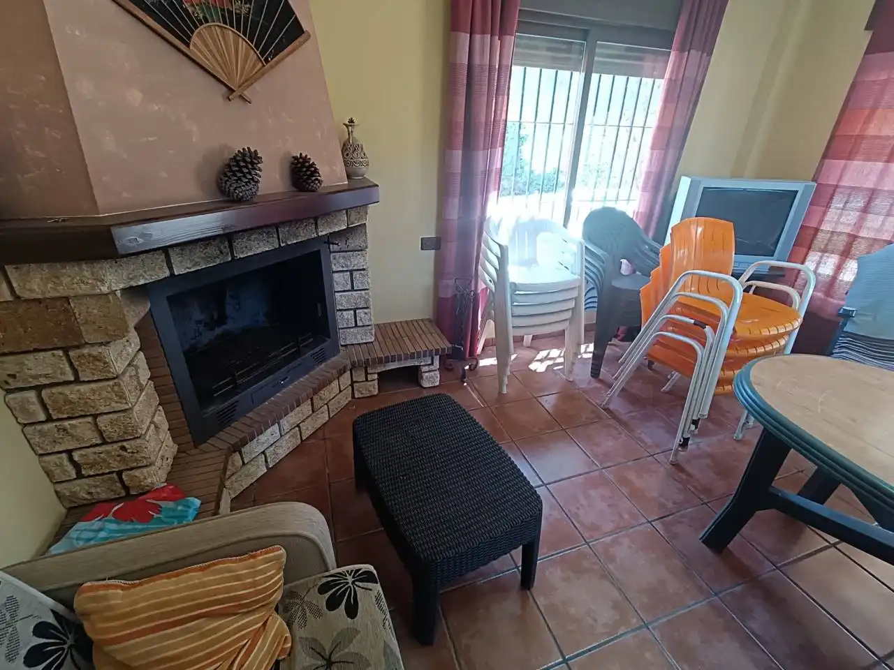 Living room of Country homes for sale in Moraleda de Zafayona  with Private garden, Swimming Pool and Furnished