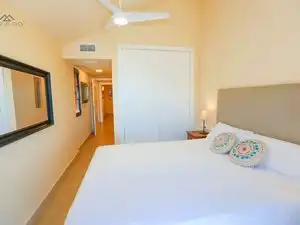 Bedroom of Flat for rent in Almuñécar  with Air Conditioner, Terrace and Furnished