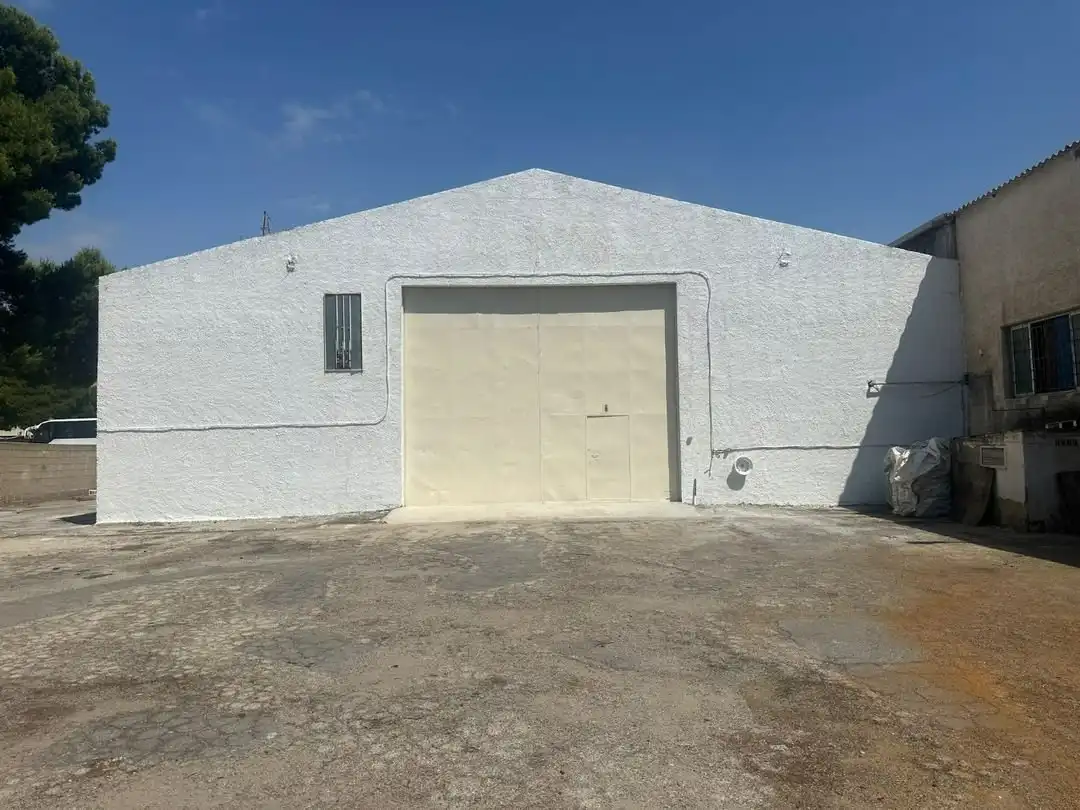 Exterior view of Industrial buildings for rent in Alicante / Alacant  with Alarm