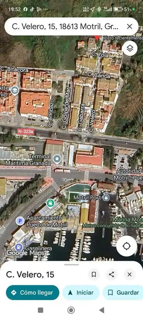 Vista exterior de Casa o xalet en venda en Motril amb Jardí privat