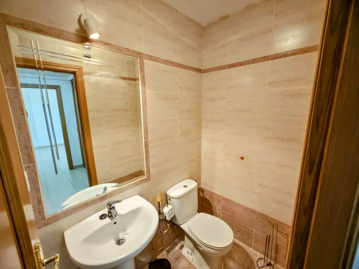 Badezimmer von Maisonette zum Verkauf in Arroyomolinos (Madrid) mit Klimaanlage, Heizung und Privatgarten