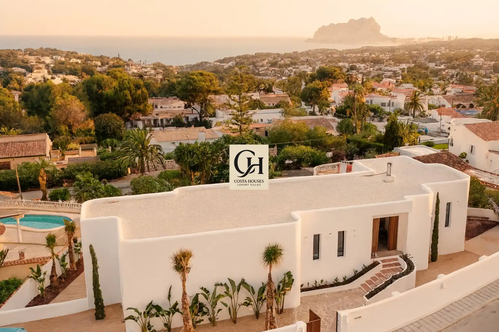Vista exterior de Casa o chalet en venta en Benissa con Aire acondicionado, Calefacción y Jardín privado