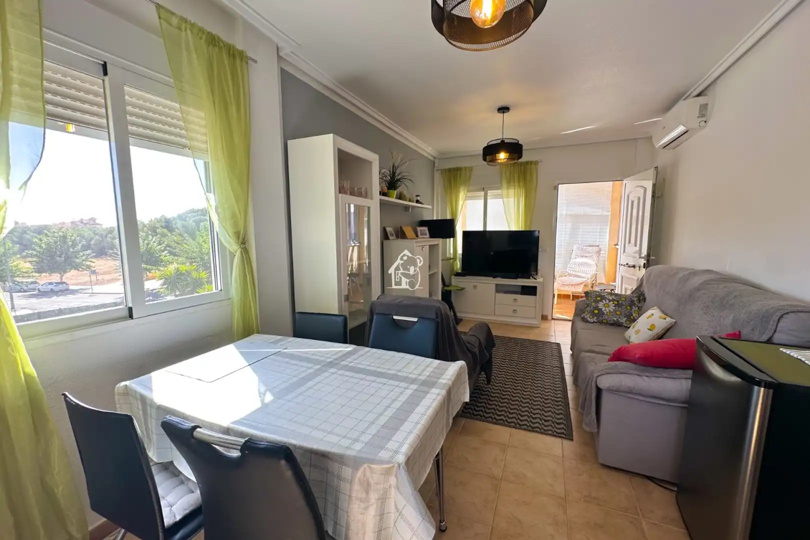 Sala de estar de Ático de alquiler en Pilar de la Horadada con Aire acondicionado, Terraza y Trastero