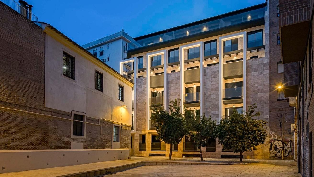 Exterior view of Attic for sale in  Murcia Capital  with Air Conditioner and Terrace
