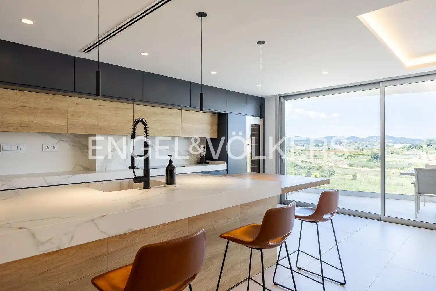 Kitchen of Houses for sale in Real  with Air Conditioner, Heating and Terrace