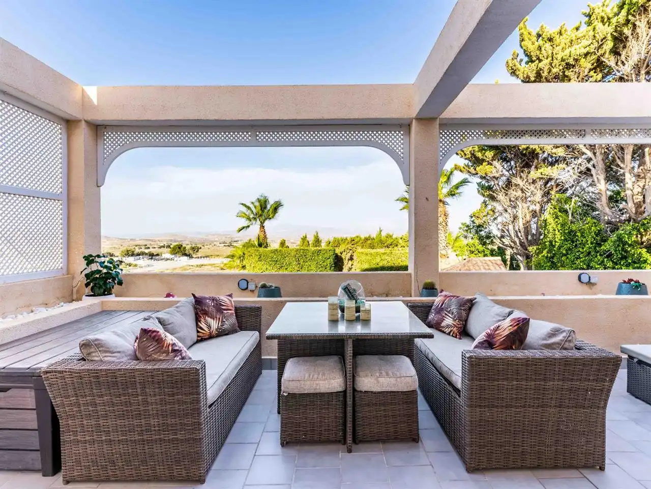Terrace of Houses for sale in Garrucha  with Heating, Private garden and Storage room