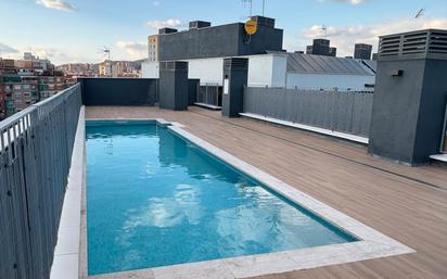 Swimming pool of Flat for sale in Badalona  with Air Conditioner, Heating and Terrace