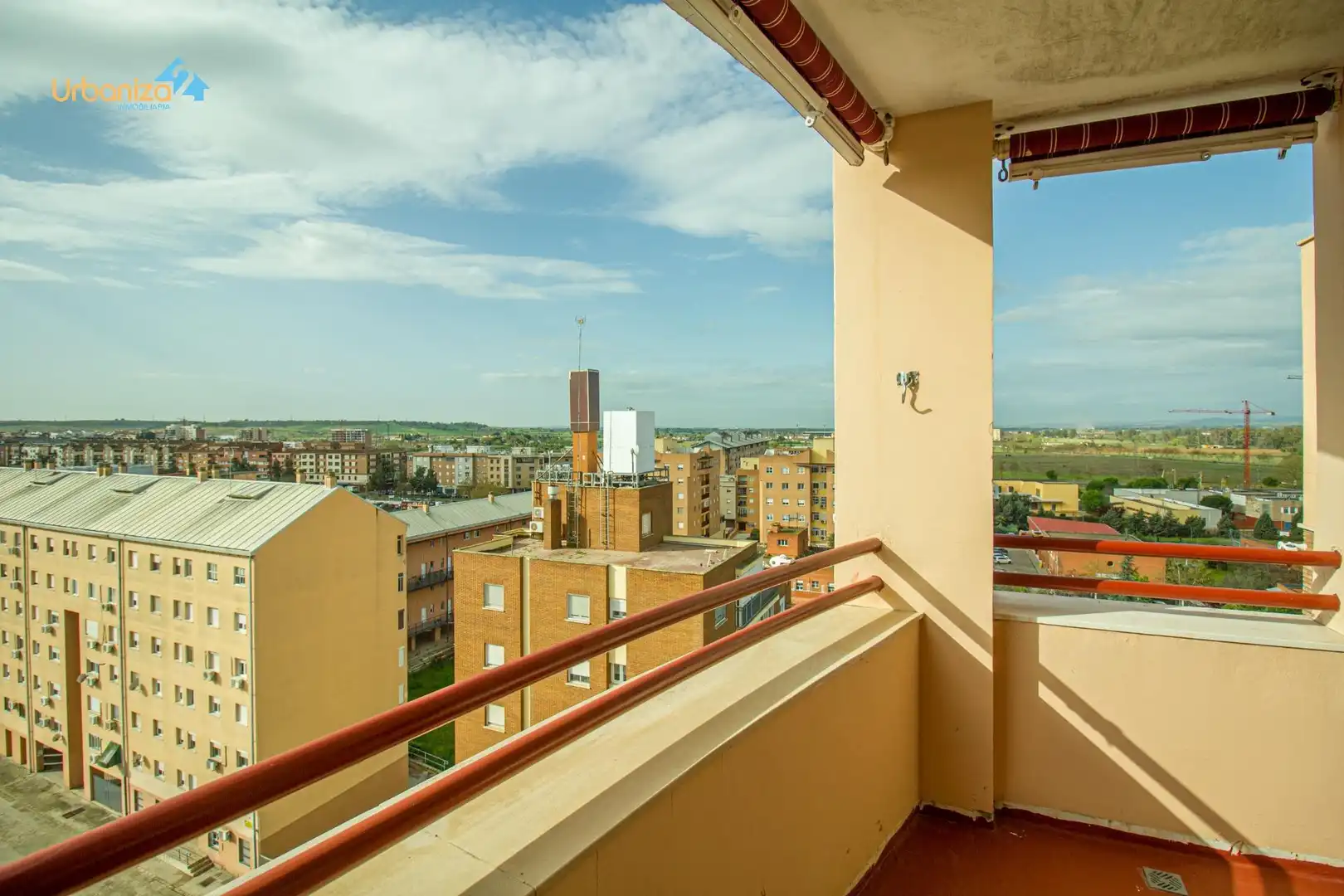 Balcony of Attic for sale in Badajoz  with Heating, Terrace and Storage room