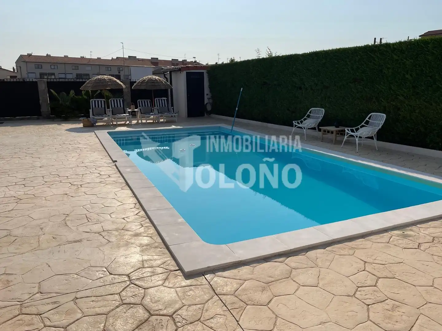 Piscina de Casa o chalet en venta en Cuzcurrita de Río Tirón con Calefacción, Jardín privado y Parquet
