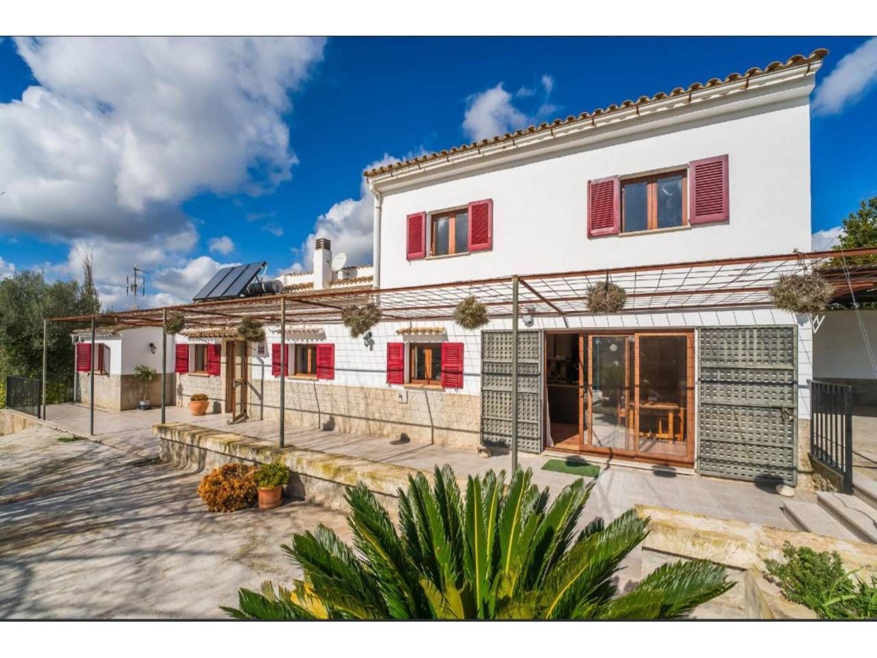 Exterior view of Country house to rent in Lloret de Vistalegre  with Air Conditioner, Private garden and Terrace