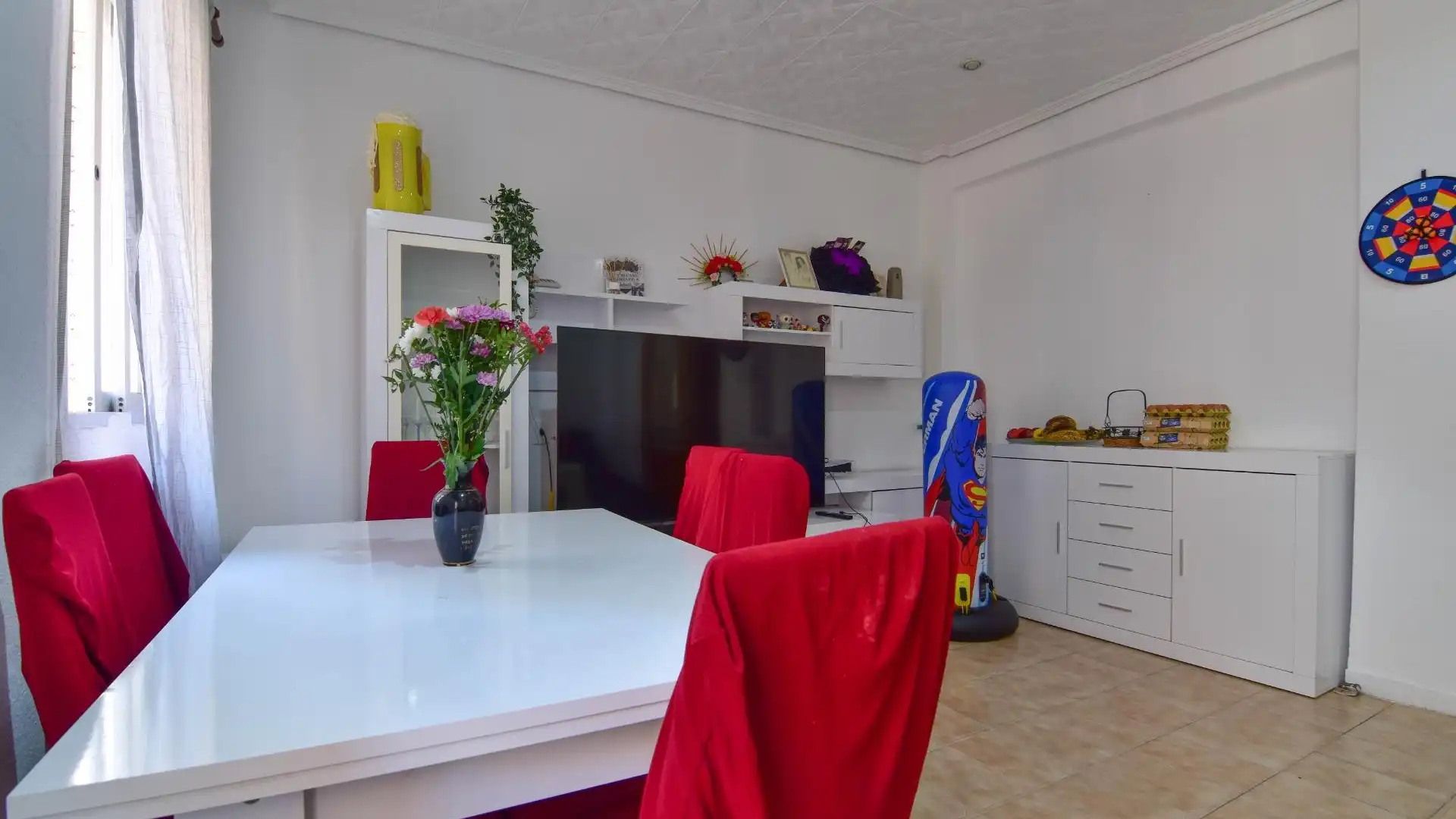 Dining room of Flat for sale in Albal  with Air Conditioner and Balcony