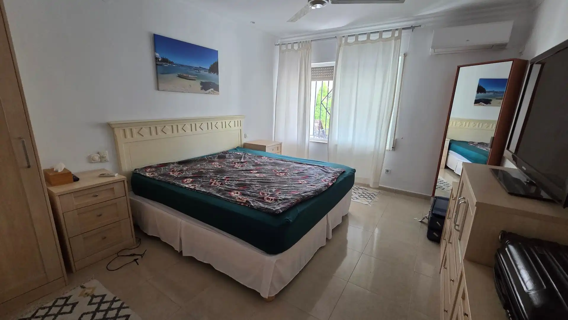 Dormitori de Casa o xalet de lloguer en Fuengirola amb Terrassa, Moblat i Balcó