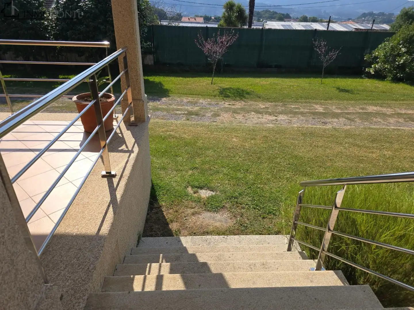 Jardí de Casa o xalet en venda en Pontevedra Capital  amb Calefacció, Jardí privat i Terrassa