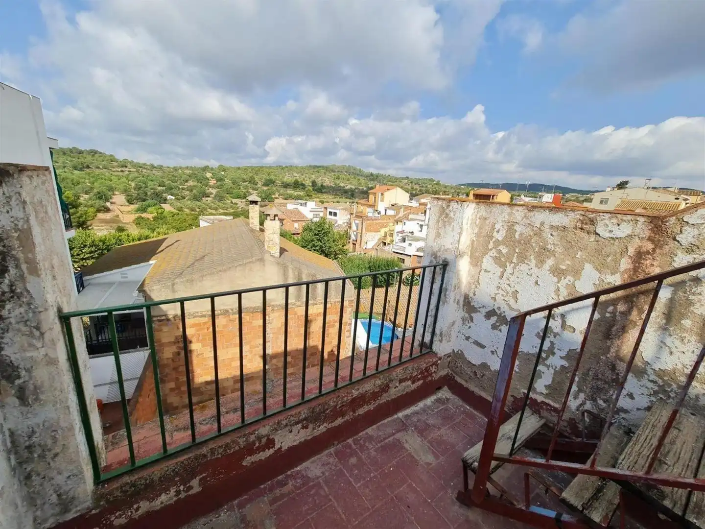 Terraza de Casa adosada en venta en La Pobla de Montornès   con Terraza y Trastero