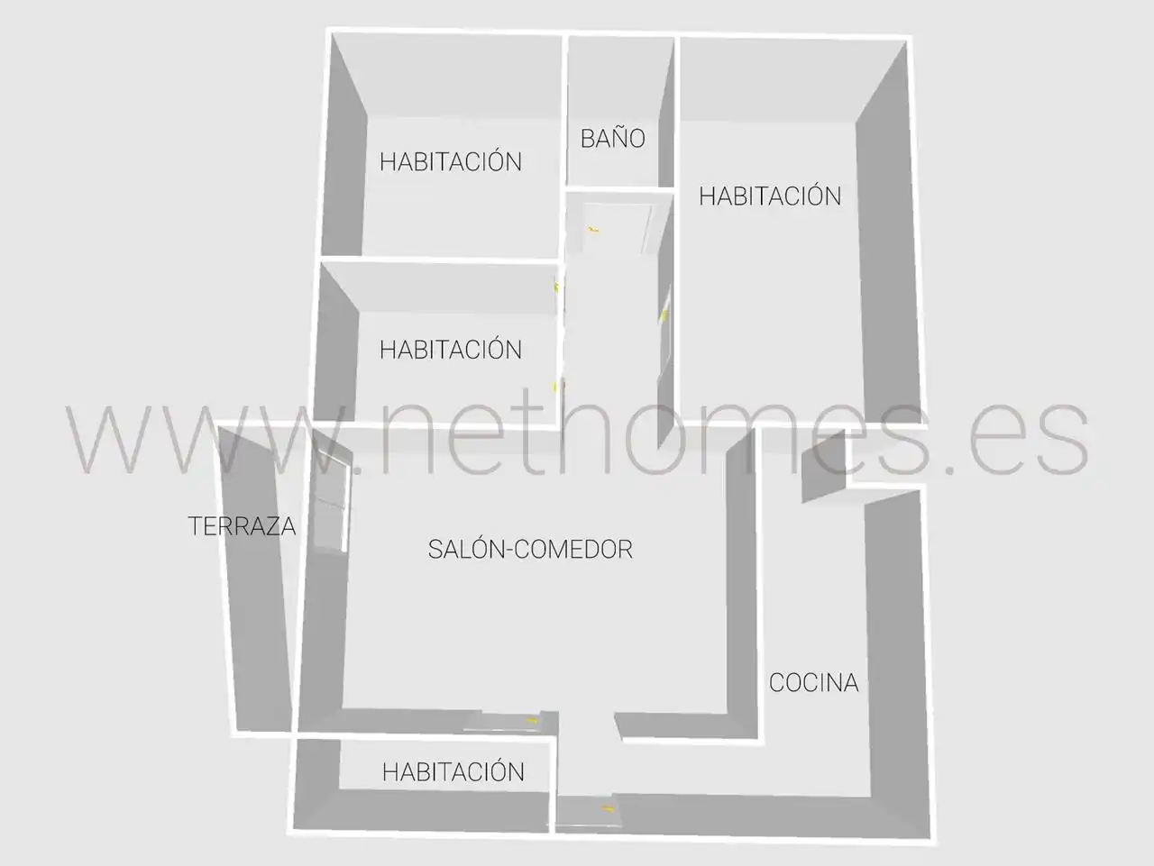 Piso con ascensor en venta en Cruz de Humilladero, imagen 23